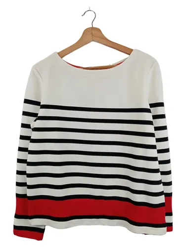 Sweatshirt Größe M Weiß Rot Gestreift - EDC BY ESPRIT - Modalova