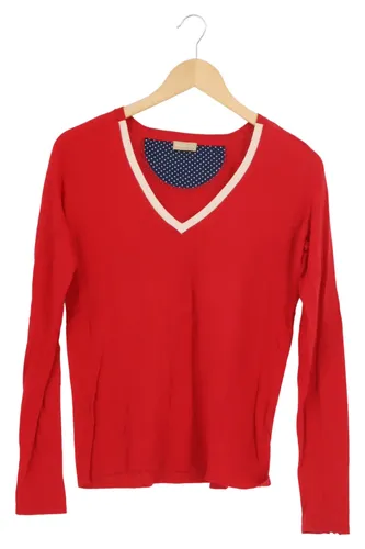 Pullover Damen M Rot Langarm V-Ausschnitt Casual - NAPAPIJRI - Modalova