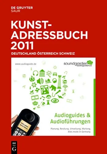 Kunstadressbuch 2011 Audioguides & Audioführungen - DE GRUYTER - Modalova