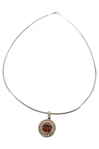 Silber Halskette Anhänger Elegantes Design - LUMANI - Modalova