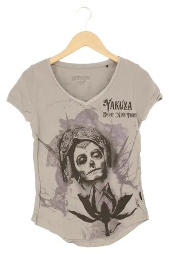 Damen T-Shirt XS V-Ausschnitt Basic-Style - YAKUZA - Modalova