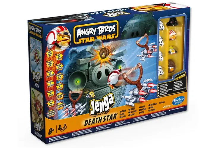 Angry Birds Star Wars Jenga Death Star Spiel Familienspiel Geschicklichkeit - Stuffle - Modalova