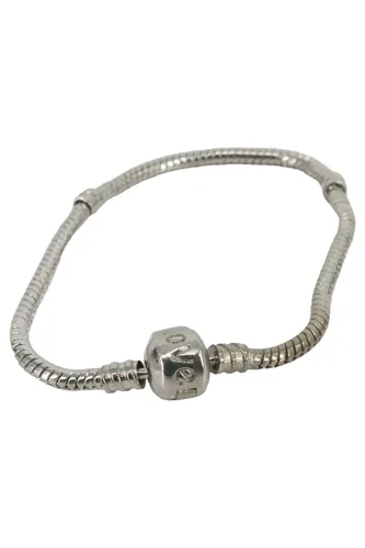 Elegantes Damen Armband Metall 19 cm - LOVE - Modalova