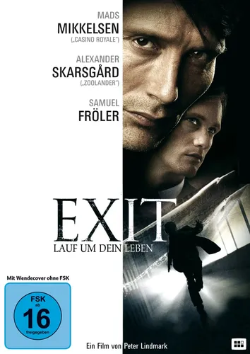 Exit - Lauf um dein Leben DVD Mads Mikkelsen Thriller FSK 16 - GOM - Modalova