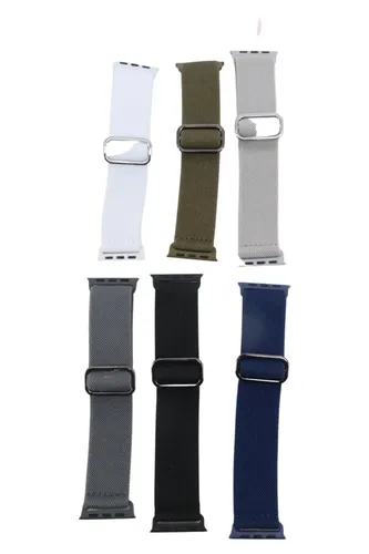 Smartwatch Armband Nylon für Apple Watch SE Sportlich Modern - KOMPATIBEL MIT APPLE WATCH - Modalova