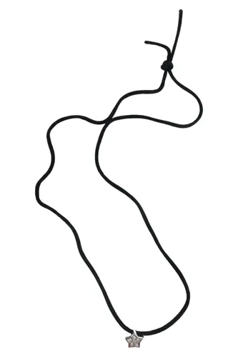 Halskette mit Sternanhänger, 39 cm, schwarz/ - ENERGETIX - Modalova