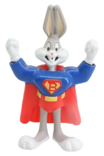 Spielfigur Bugs Bunny Superheld Blau Rot Sammler - DISNEY - Modalova