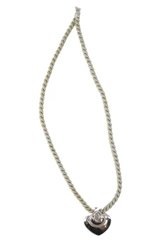 Halskette Herzanhänger Textil Elegant Uni - PIERRE LANG - Modalova