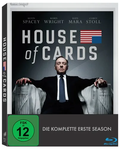 House of Cards Komplette 1. Season Blu-ray Kevin Spacey Drama - Stuffle - Modalova