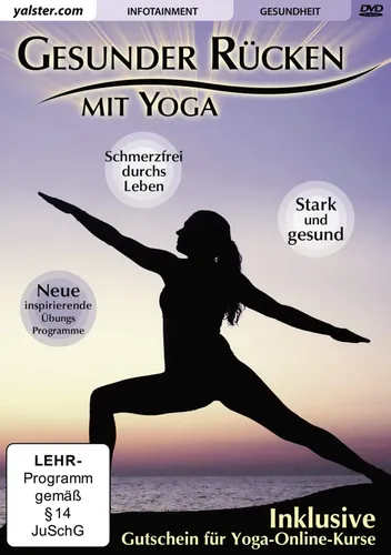 Yoga DVD Gesunder Rücken - Flexibilität & Stärke - Inkl. Gutschein - YALSTER.COM - Modalova