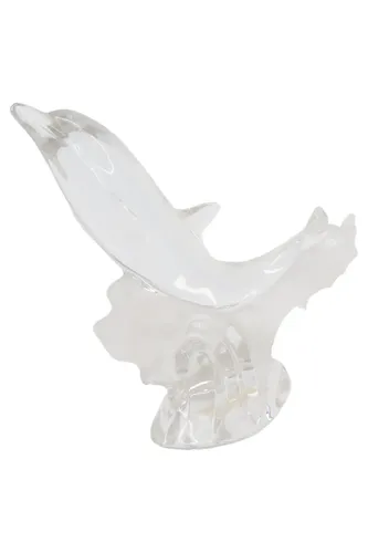 Dekofigur Delfin Glas Elegant - Stuffle - Modalova