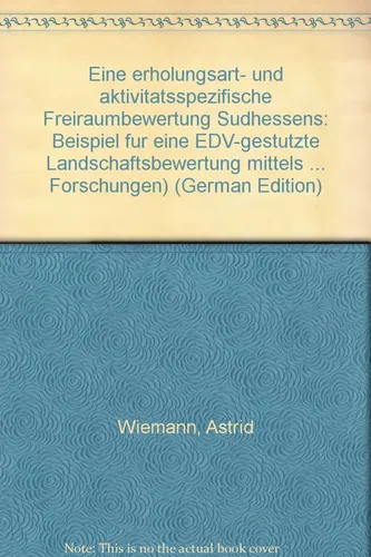 Landschaftsbewertung Südhessens EDV - Astrid Wiemann Taschenbuch Blau - Stuffle - Modalova