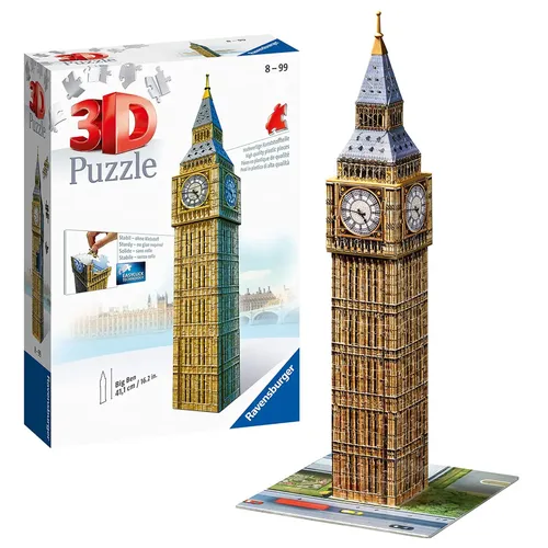 D Puzzle Big Ben 216 Teile Modell 12554 - RAVENSBURGER - Modalova