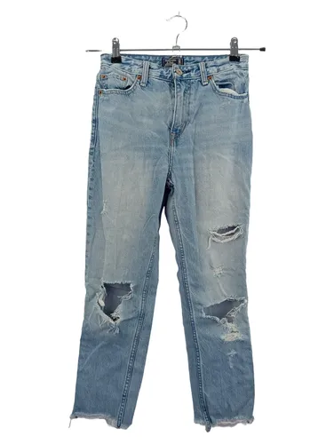 Jeans Damen Gr. 24 Tapered Fit - ABERCROMBIE & FITCH - Modalova
