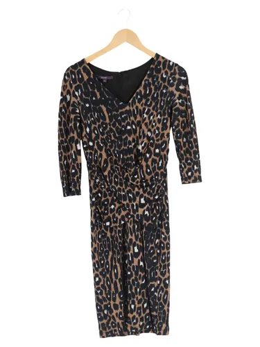 Damen Kleid Leopard Print Midi Größe 34 Viskose - LAURÈL - Modalova