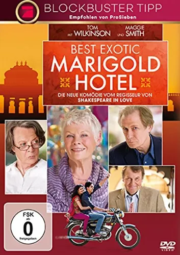 Best Exotic Marigold Hotel DVD Maggie Smith Tom Wilkinson - Stuffle - Modalova