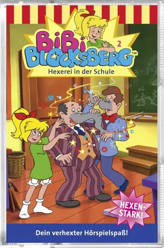 Bibi Blocksberg CD Hexerei in der Schule Folge 2 - Hörspiel Rot - Stuffle - Modalova
