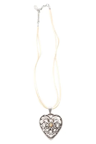Herzanhänger Halskette 46cm Elegant -Weiß - SCHUHMACHER - Modalova