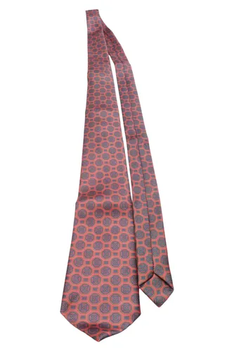 Krawatte Herren 9 cm Breit Geometrisch Seide - ROMA - Modalova