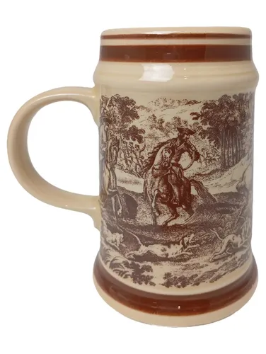 Porzellan Bierkrug Tiermotiv Serie 1698-1769 Retro - CP COLDITZ - Modalova