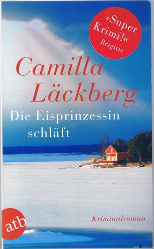 Camilla Läckberg Buch 'Die Eisprinzessin schläft' Blau Krimi - ATB - Modalova