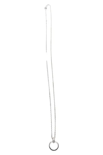 Halskette mit Anhänger Elegant Strasssteine - FOSSIL - Modalova