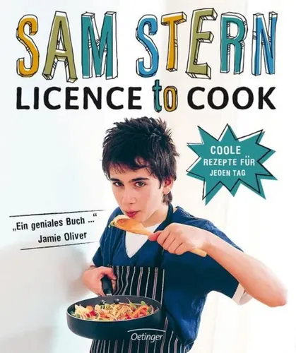 Licence to Cook - Sam Stern, Coole Rezepte, Gelb, Taschenbuch - OETINGER - Modalova