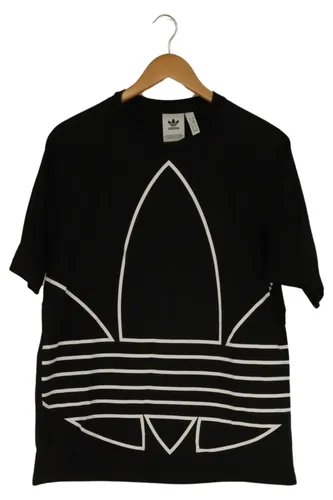 T-Shirt Herren S/M Schwarz Logo Streetwear Casual - ADIDAS ORIGINALS - Modalova