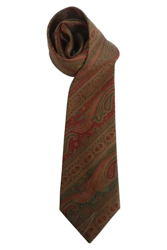 Krawatte Herren Seide Paisley 8cm Vintage - ETIENNE AIGNER - Modalova