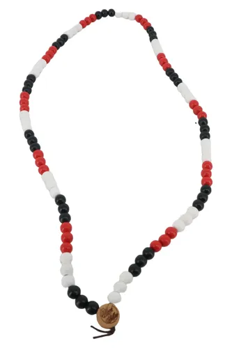 Wood Fellas Halskette mit Anhänger 40 cm schwarz rot - Stuffle - Modalova
