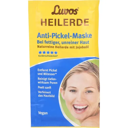 Heilerde Anti-Pickel-Maske 15ml Gesichtspflege bräunlich - LUVOS - Modalova