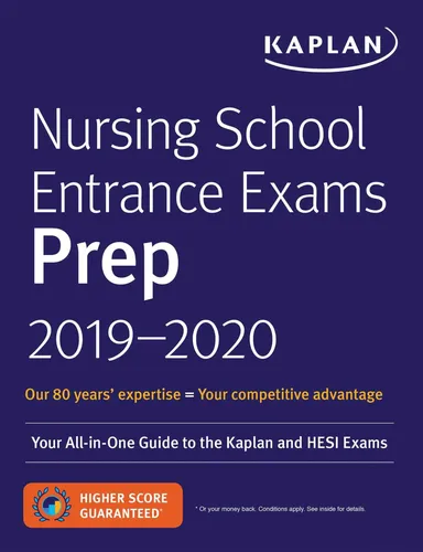 Nursing School Entrance Exams Prep 2019-2020 Taschenbuch Lila - KAPLAN - Modalova