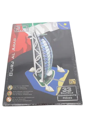 D Puzzle Burj Al Arab 33 Teile Mehrfarbig Neu - HAPPY CUBE - Modalova