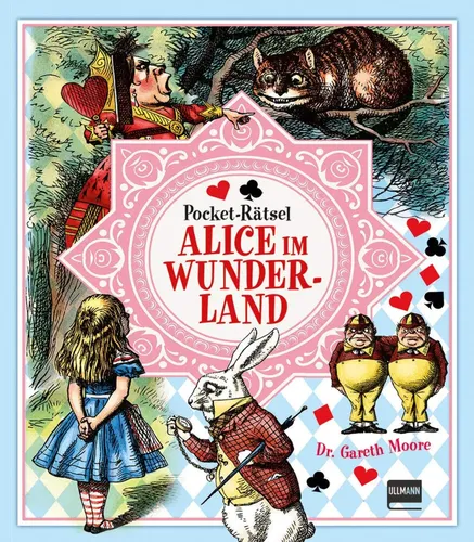 Pocket Rätselbuch 'Alice im Wunderland' Gelb - Dr. Gareth Moore - Stuffle - Modalova