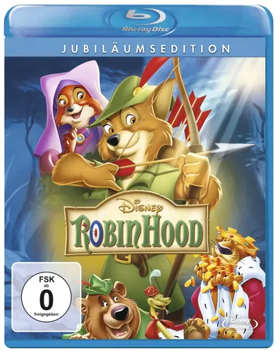 Robin Hood Jubiläumsedition Blu-ray FSK 0 Bunt - DISNEY - Modalova