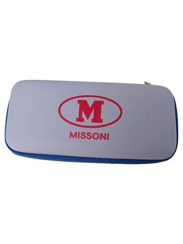 Brillenetui Logo-Print Reißverschluss - M MISSONI - Modalova