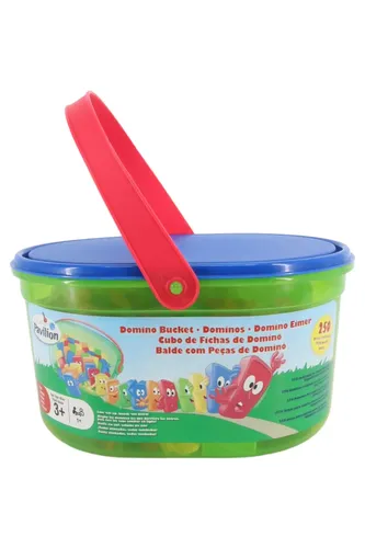 Domino Bucket Gesellschaftsspiel Mehrfarbig Kunststoff - Stuffle - Modalova