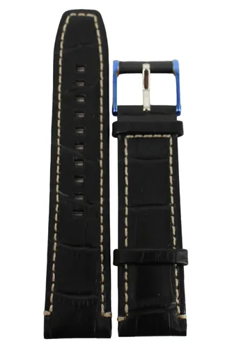 Uhrenarmband Schwarz Leder 20 cm - DKNY - Modalova