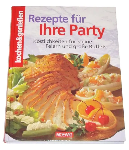 Rezepte für Ihre Party Köstlichkeiten kleine Feiern große Buffets Kochbuch - Stuffle - Modalova