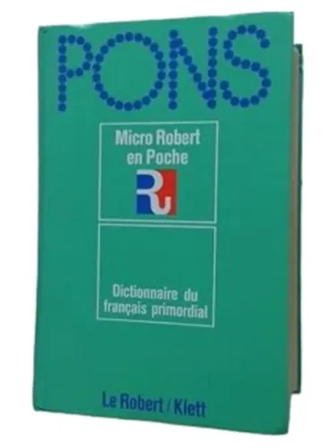 Micro Robert en Poche Französisch Wörterbuch Hardcover Grün - PONS - Modalova