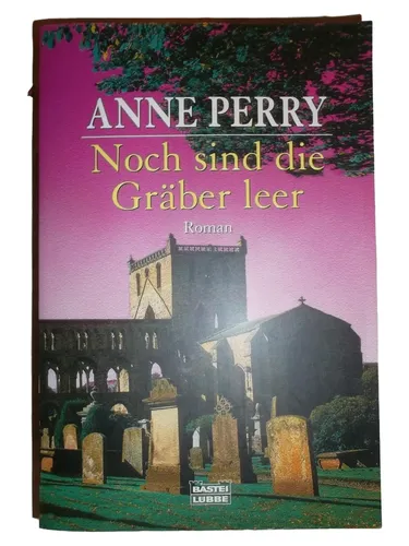 Anne Perry 'Noch sind die Gräber leer' Taschenbuch Krimi Roman Schwarz - BASTEI LÜBBE - Modalova
