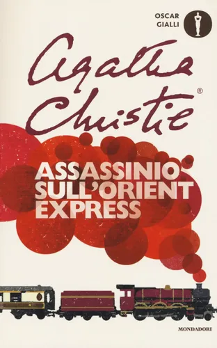 Agatha Christie Orient Express Krimi Taschenbuch Rot - MONDADORI - Modalova