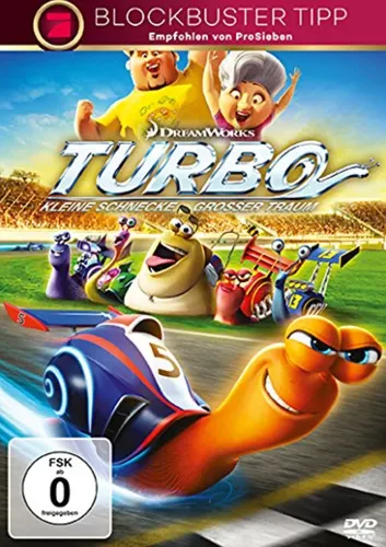 Turbo - Kleine Schnecke Großer Traum DVD DreamWorks Animation - Stuffle - Modalova