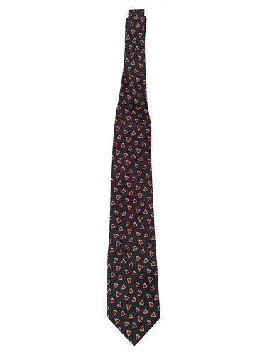 Krawatte Herren 142 cm grau Dreiecke - BOSS HUGO BOSS - Modalova