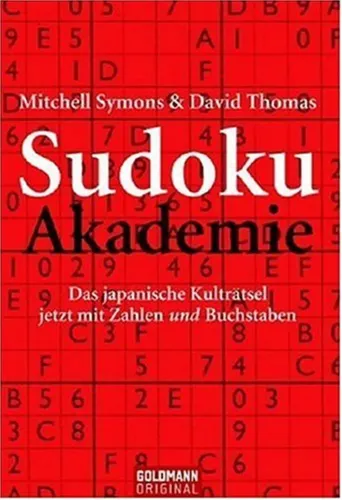 Sudoku-Akademie Kulträtsel - Mitchell Symons & David Thomas - Rot - GOLDMANN - Modalova