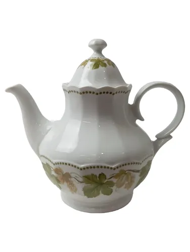 Porzellan Teekanne Blattmotiv 15cm - ESCHENBACH - Modalova
