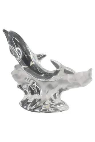 Dekofigur Delfin Bleikristall 16cm - Stuffle - Modalova