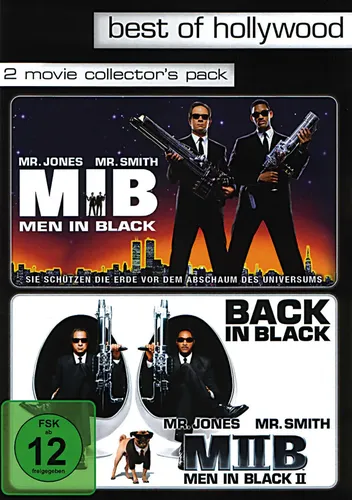 Men in Black/Men in Black II - Best of Hollywood 2 Movie Collector's Pack DVD - Stuffle - Modalova