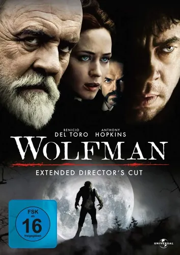 Wolfman Extended Cut DVD 2010 Horror Benicio Del Toro Hopkins - Stuffle - Modalova