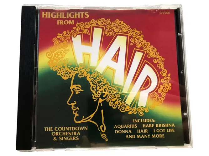 Hair CD Highlights - Countdown Orchestra & Singers Musical - THE COUNTDOWN ORCHESTRA & SINGERS - Modalova